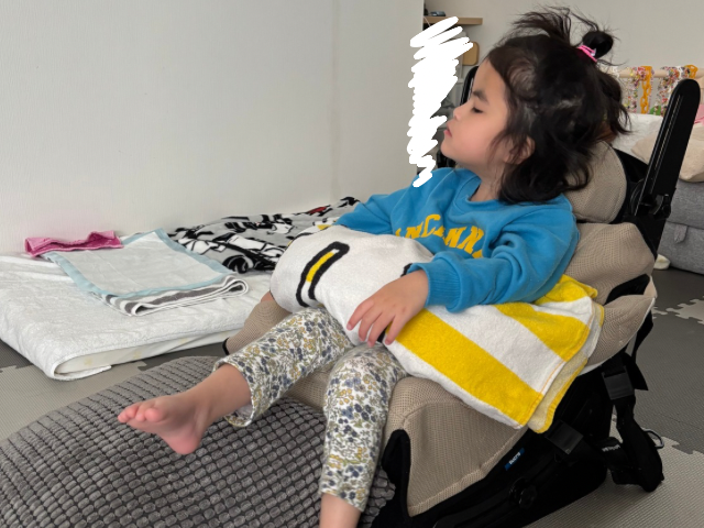 持ち運びができる座位保持椅子