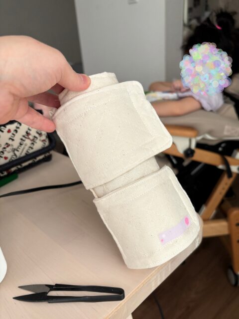 腕の曲げ伸ばし抑制プロテクター