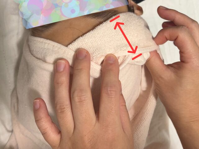 子どものお風呂上りの髪の毛
