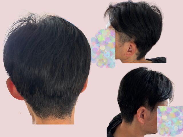 40代のツーブロック