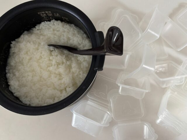 おかゆの冷凍保存方法