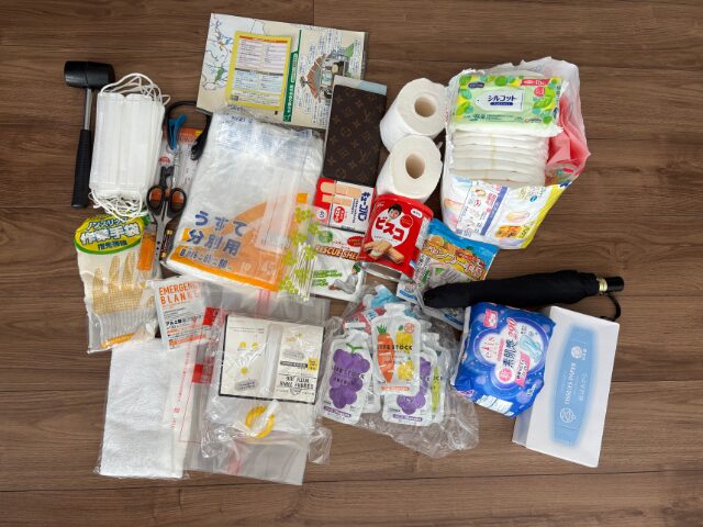我が家の防災用具