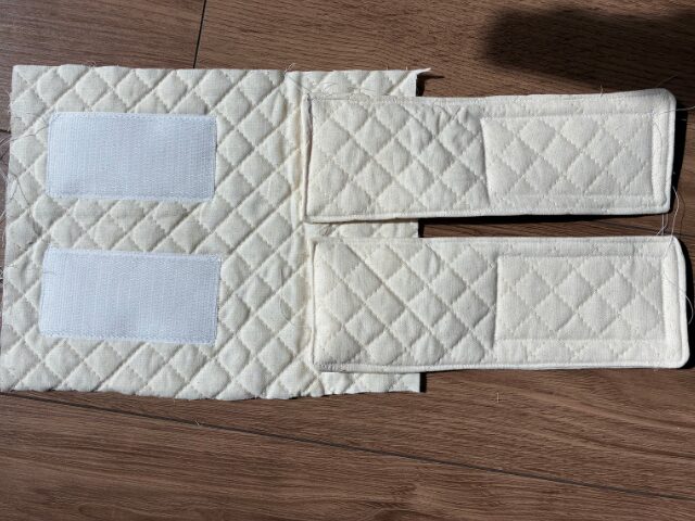 土台に縫い付ける