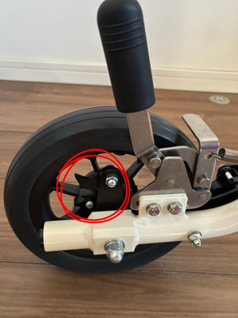 プロスター後退できないように設定