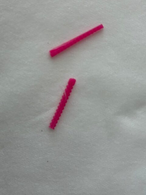 メザイクで捨てる部分