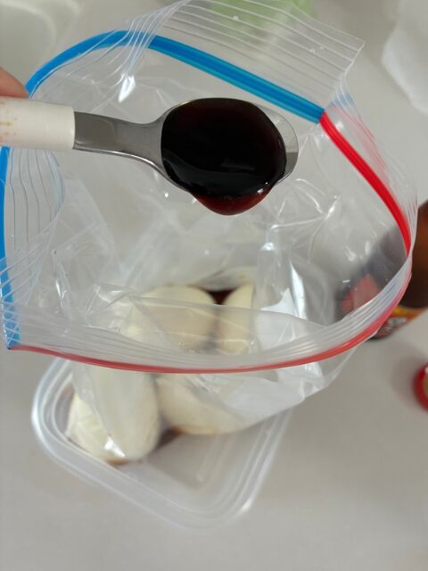 オイスターソースで味たまご