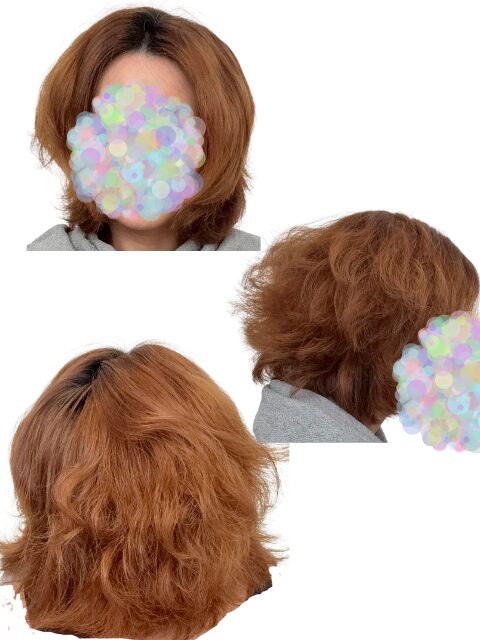 癖毛をストレートに