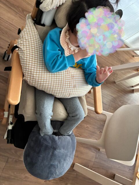 肢体不自由児の足先が冷たいときの温め方