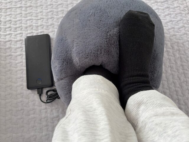 USB式フットウォーマー