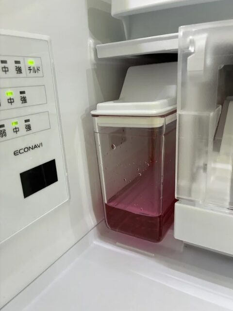 製氷機クリーナーで氷を作る