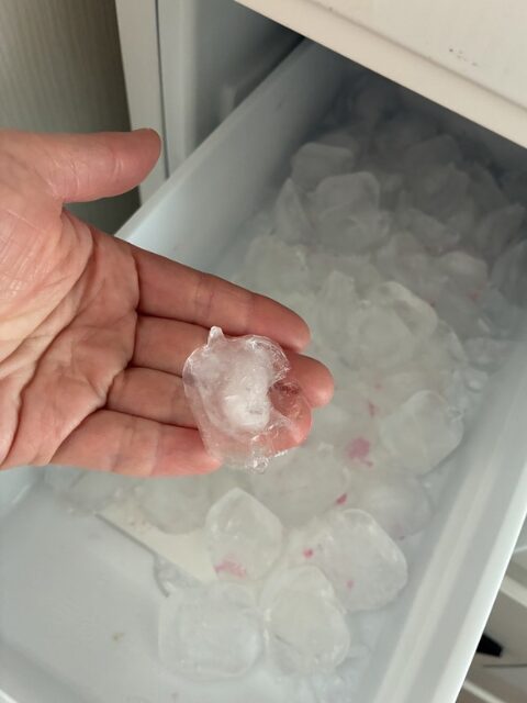 氷がきれいに