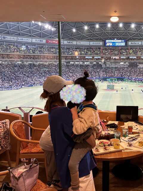 レストランシートからの眺め