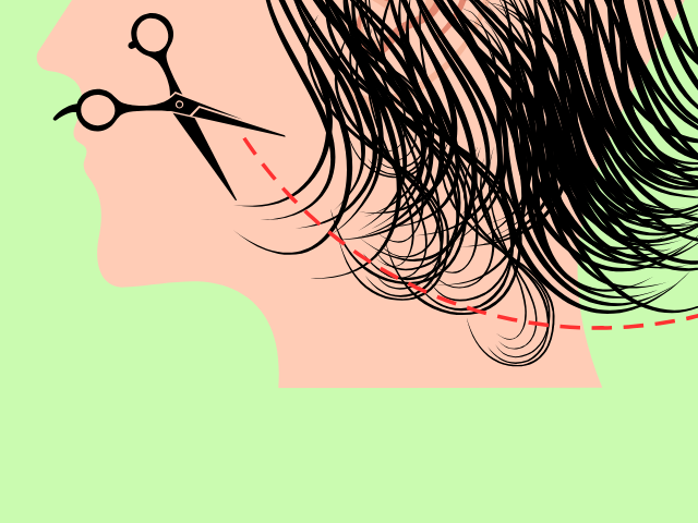 髪の毛を伸ばすヘアカット方法